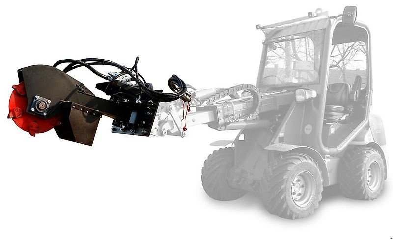 Bodenfräse typu laski Stubbenfräse Stockfräse Baumstumpffräse Wurzelstockfräse, Gebrauchtmaschine v Schmallenberg (Obrázek 3)