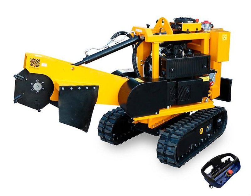 Bodenfräse typu laski Stubbenfräse Stockfräse Baumstumpffräse Wurzelstockfräse, Gebrauchtmaschine v Schmallenberg (Obrázek 4)