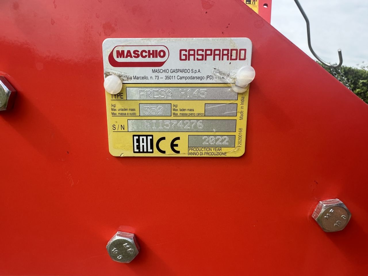 Bodenfräse of the type Maschio 145H, Gebrauchtmaschine in Almen (Picture 7)