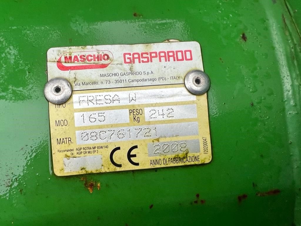 Bodenfräse des Typs Maschio Gaspardo 165, Gebrauchtmaschine in Lunteren (Bild 2)