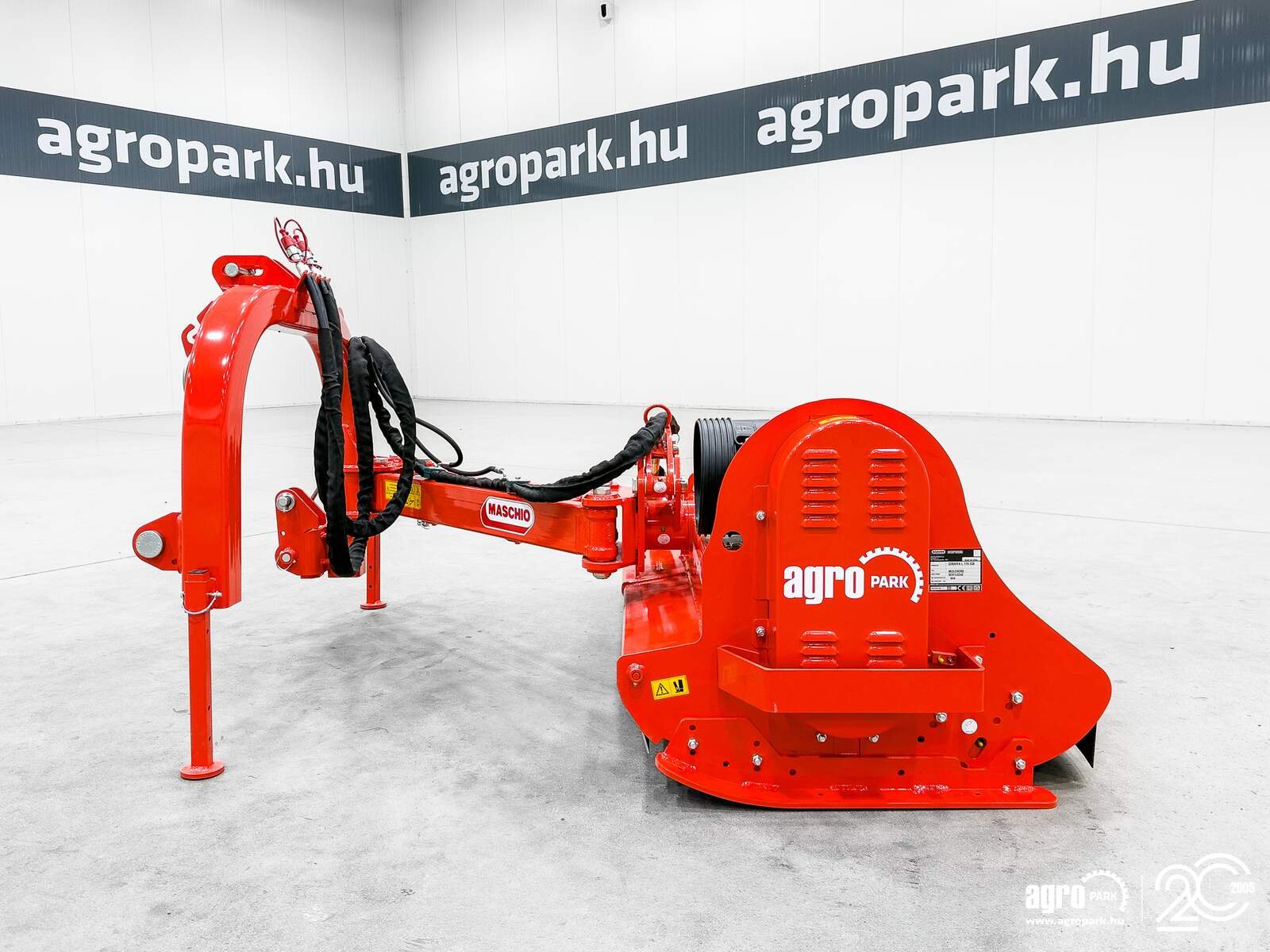 Bodenfräse van het type Maschio Giraffa L 170 SI side mulcher, 1,24 m working width, hydraulic side shift, 20 hammers, Gebrauchtmaschine in Csengele (Foto 5)