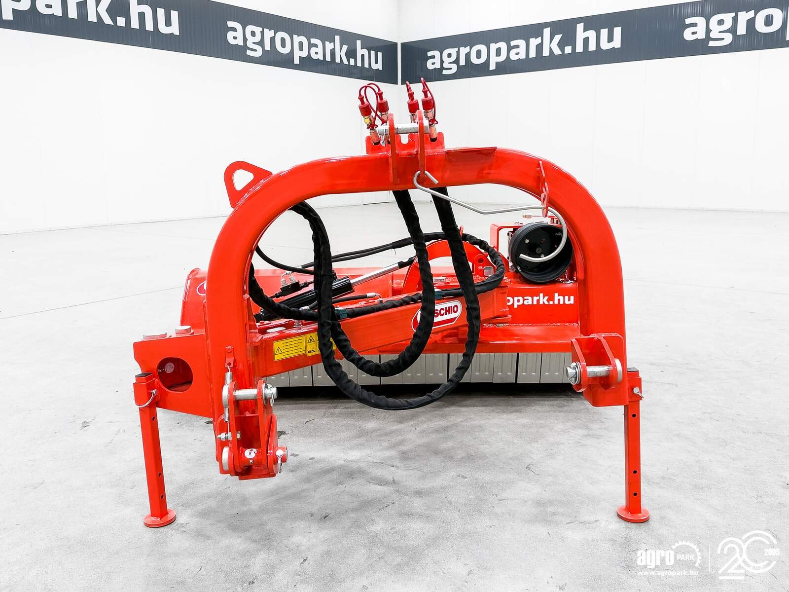 Bodenfräse van het type Maschio Giraffa L 170 SI side mulcher, 1,24 m working width, hydraulic side shift, 20 hammers, Gebrauchtmaschine in Csengele (Foto 7)