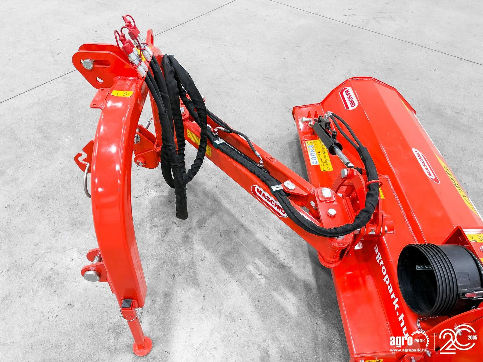 Bodenfräse van het type Maschio Giraffa L 170 SI side mulcher, 1,24 m working width, hydraulic side shift, 20 hammers, Gebrauchtmaschine in Csengele (Foto 14)