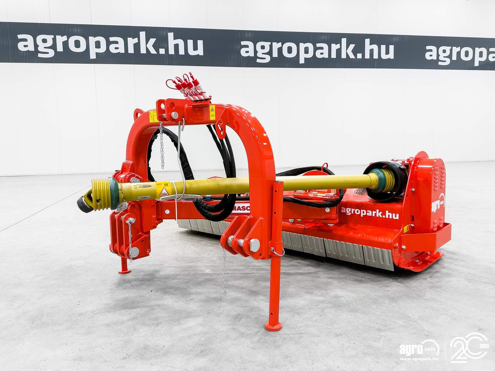 Bodenfräse of the type Maschio Giraffa XL 210 SI side mulcher, 2,12 m working width, hydraulic sideshift and tilt adjustment, 22 hammers, Gebrauchtmaschine in Csengele (Picture 1)