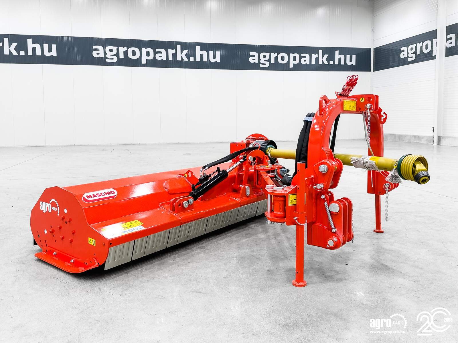 Bodenfräse of the type Maschio Giraffa XL 210 SI side mulcher, 2,12 m working width, hydraulic sideshift and tilt adjustment, 22 hammers, Gebrauchtmaschine in Csengele (Picture 2)