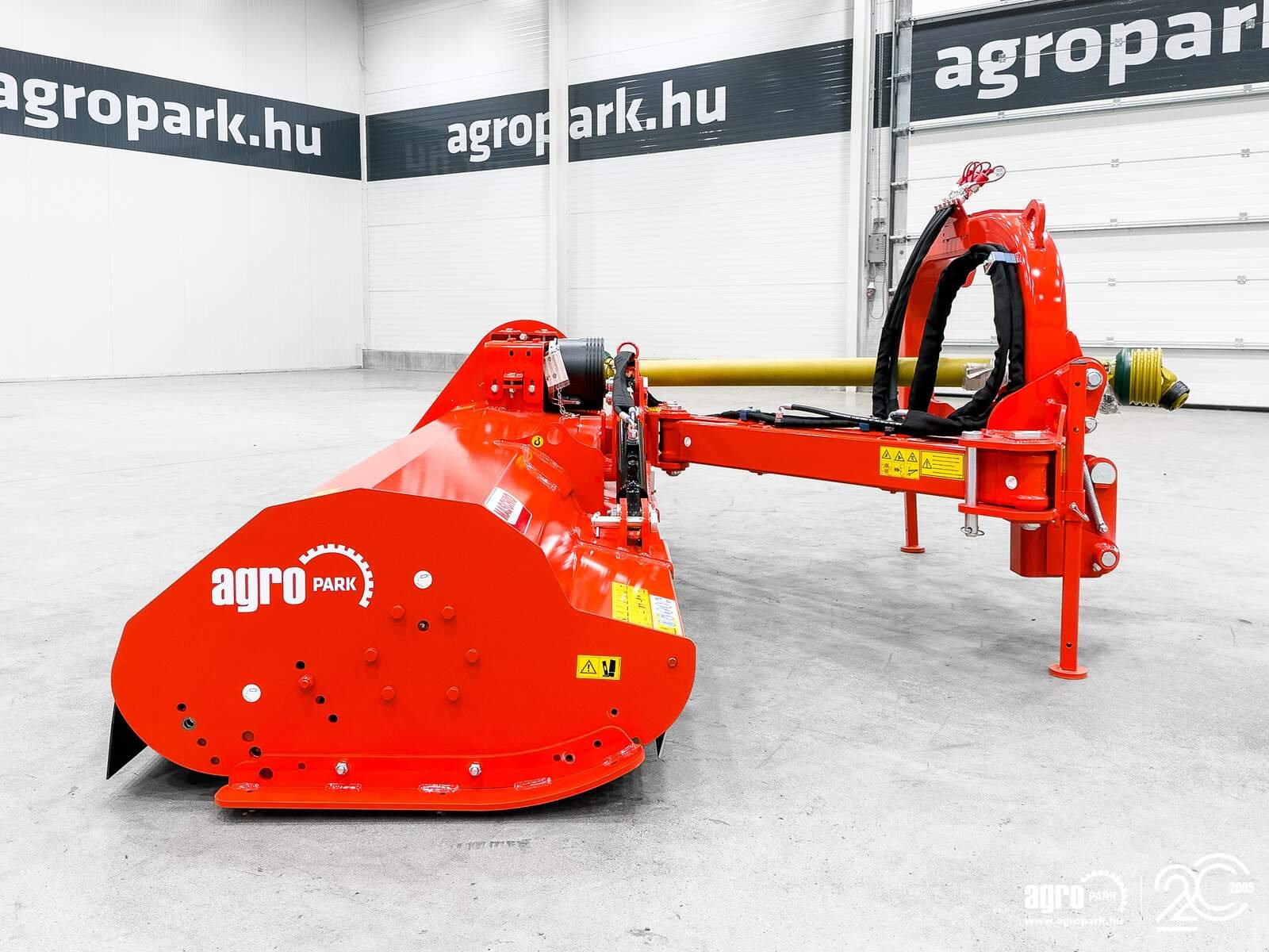 Bodenfräse of the type Maschio Giraffa XL 210 SI side mulcher, 2,12 m working width, hydraulic sideshift and tilt adjustment, 22 hammers, Gebrauchtmaschine in Csengele (Picture 8)