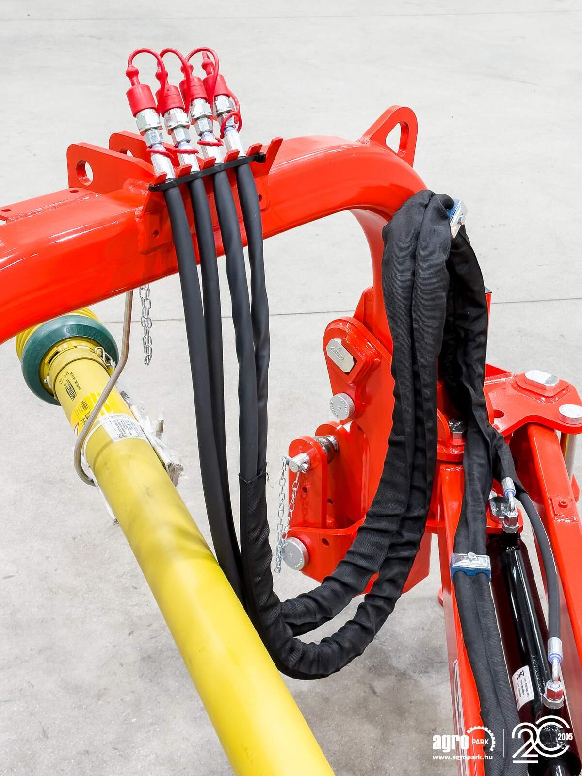 Bodenfräse of the type Maschio Giraffa XL 210 SI side mulcher, 2,12 m working width, hydraulic sideshift and tilt adjustment, 22 hammers, Gebrauchtmaschine in Csengele (Picture 17)