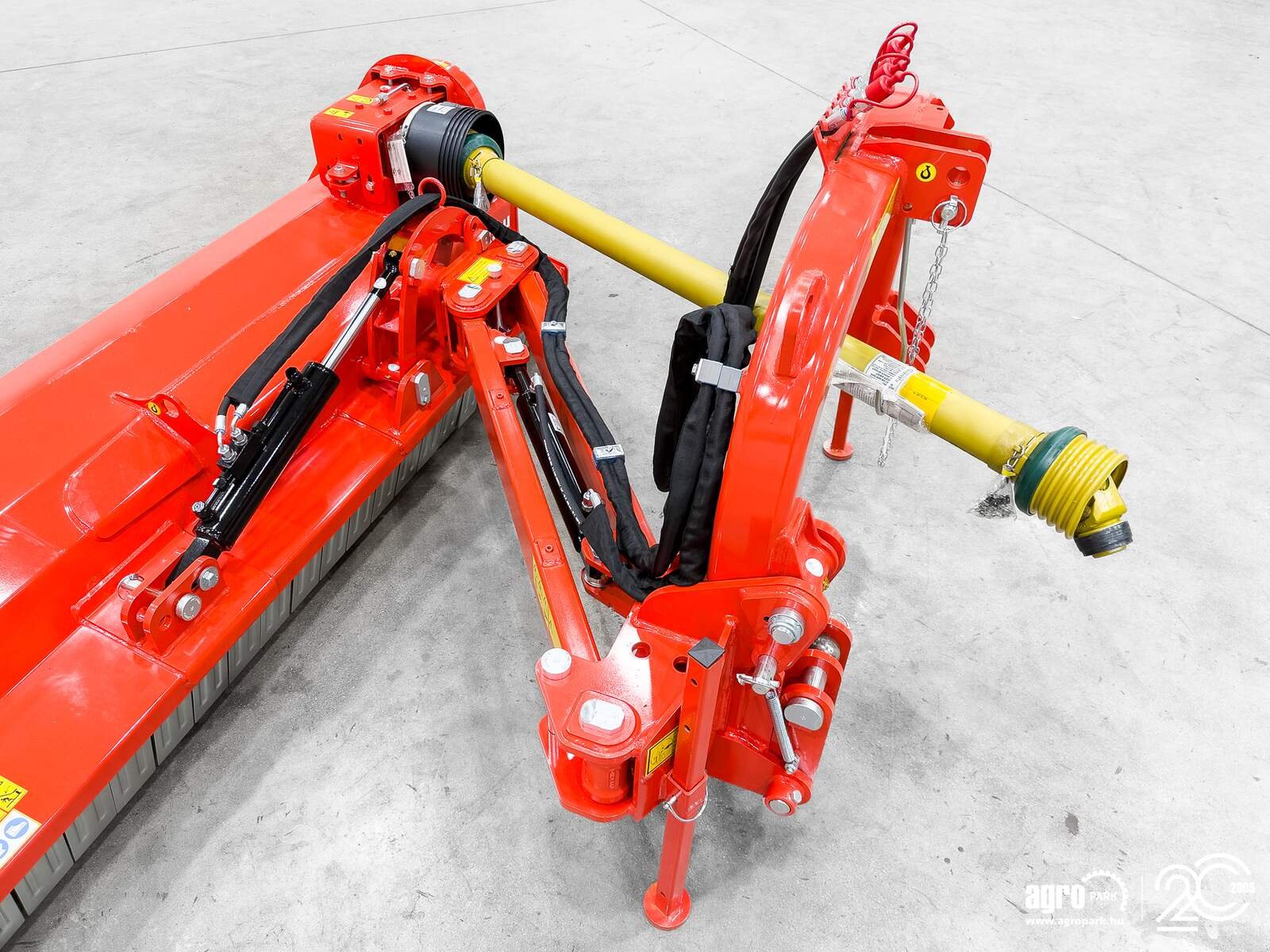 Bodenfräse of the type Maschio Giraffa XL 210 SI side mulcher, 2,12 m working width, hydraulic sideshift and tilt adjustment, 22 hammers, Gebrauchtmaschine in Csengele (Picture 20)