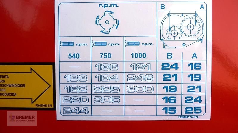 Bodenfräse des Typs Maschio SC 280 + Rohrstabwalze 450mm, Gebrauchtmaschine in Asendorf (Bild 21)