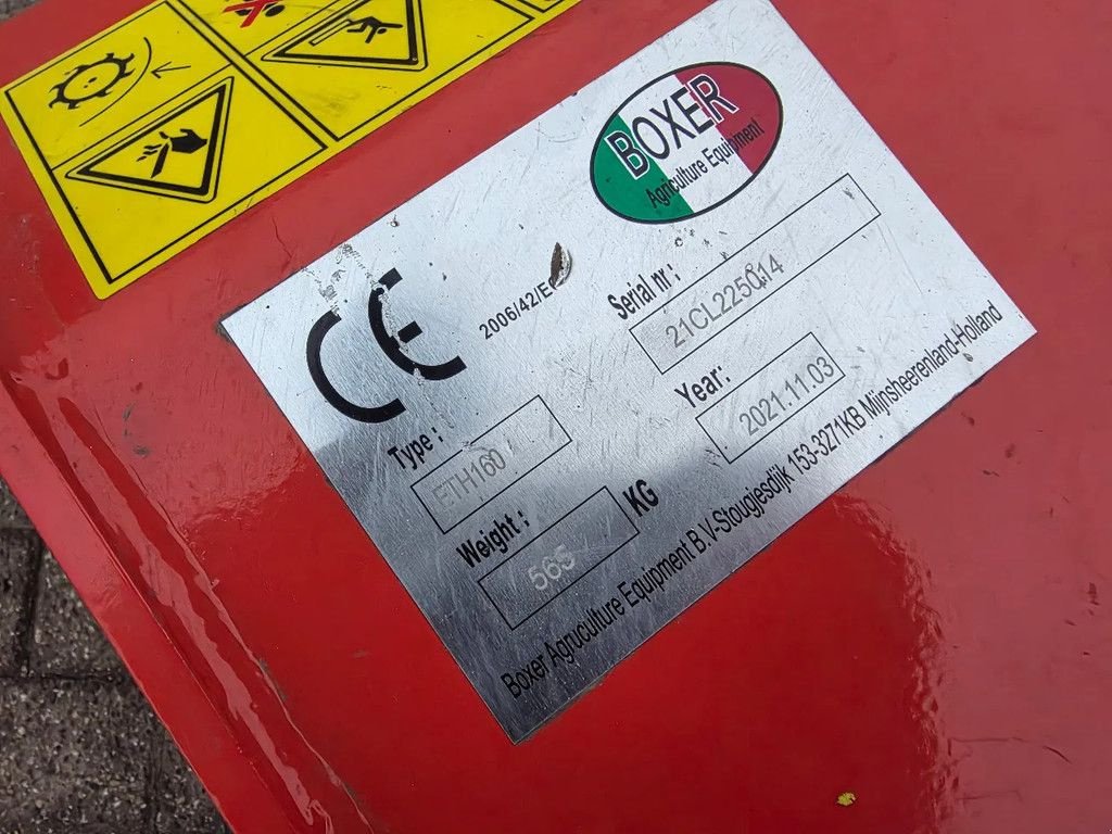 Bodenfräse za tip Perfect Boxer eth160 klepelmaaier verstek zware uitvoering, Gebrauchtmaschine u Scherpenzeel (Slika 5)