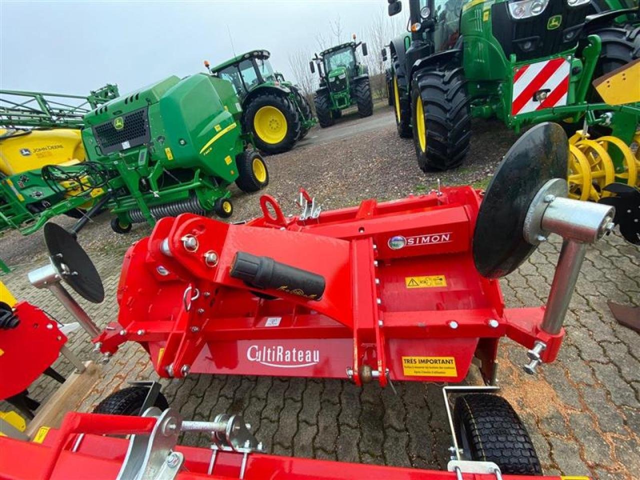 Bodenfräse des Typs Simon Cultirateau MX185, Gebrauchtmaschine in Niederkirchen (Bild 2)