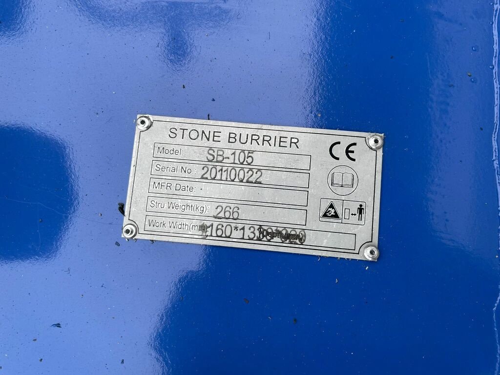 Bodenfräse des Typs Sonstige RVT overtopfrees SB105 / SB145 / SB164 NIEUW voor minitractor, Neumaschine in Neer (Bild 8)