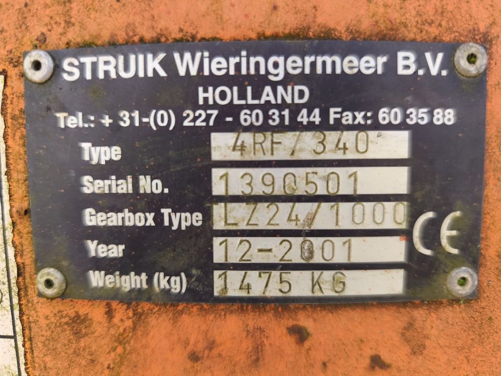Bodenfräse del tipo Struik 4RF340, Gebrauchtmaschine In Dol-de-Bretagne (Immagine 10)