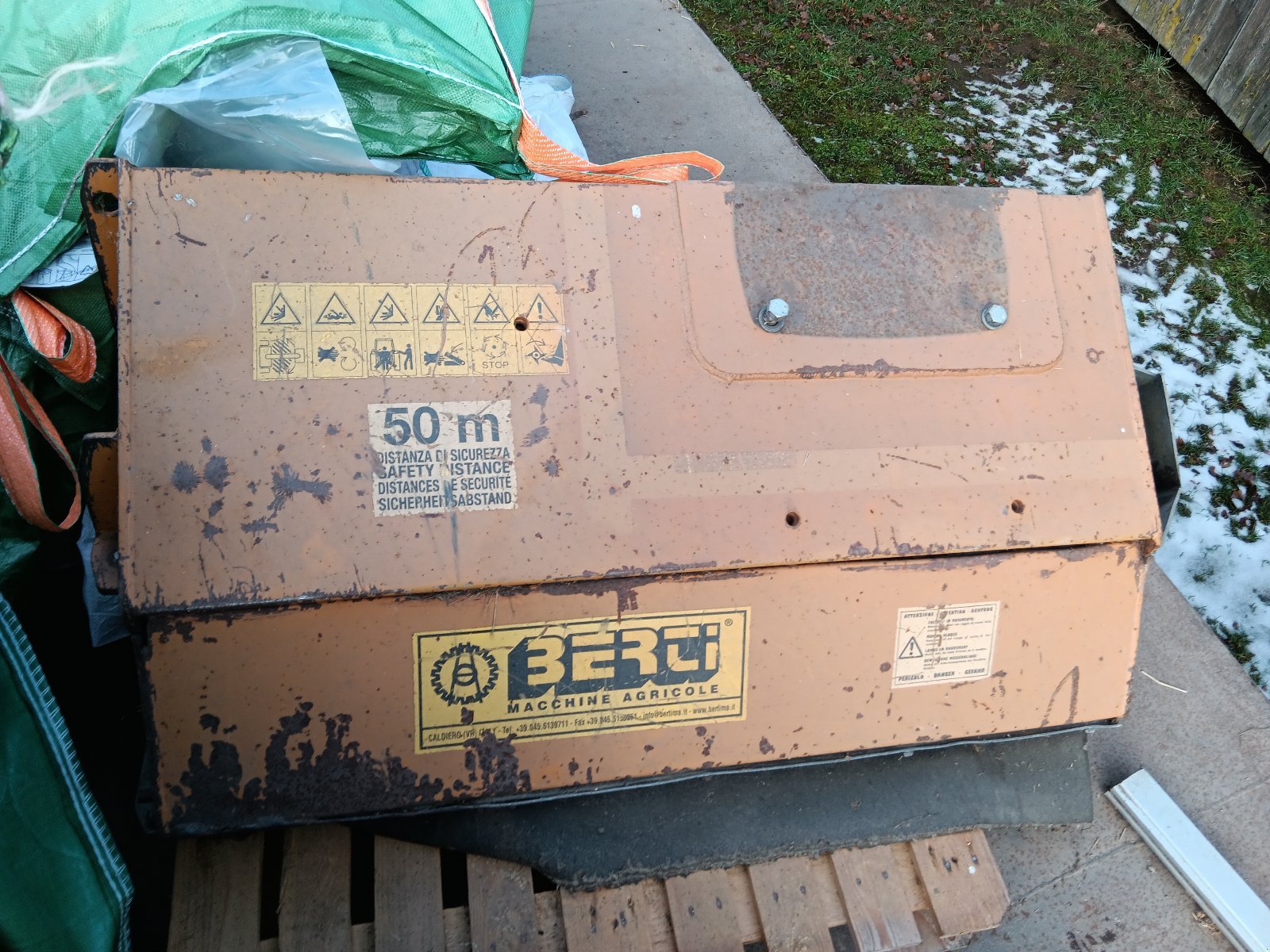 Böschungsmähgerät typu Berti FB/T730, Gebrauchtmaschine w Bundorf  (Zdjęcie 3)