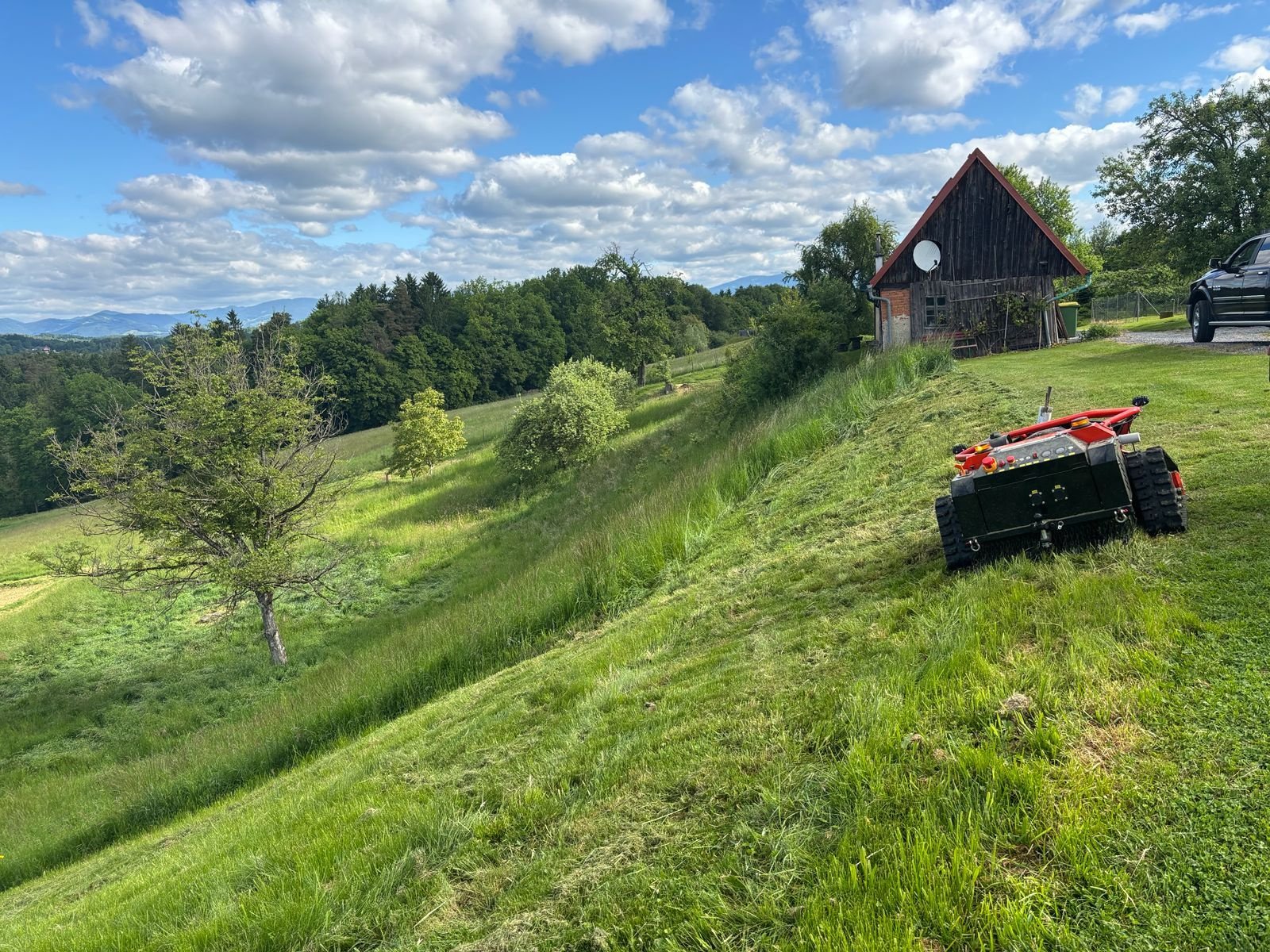 Böschungsmähgerät Türe ait Bio Jack Mulcher, Neumaschine içinde Bergheim (resim 5)