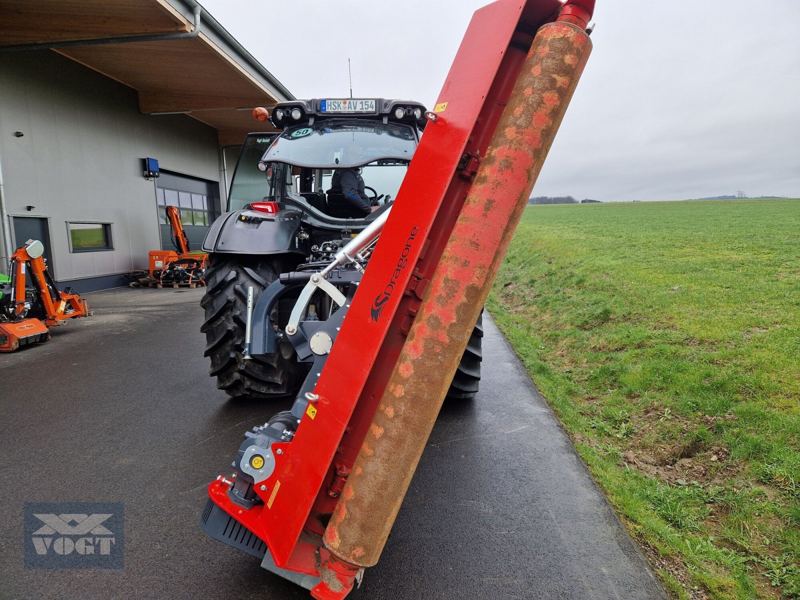 Böschungsmähgerät typu DRAGONE ROAD V260 IG Seitenmulcher /Böschungsmulcher für Traktor- Vorführgerät-, Gebrauchtmaschine w Schmallenberg (Zdjęcie 13)