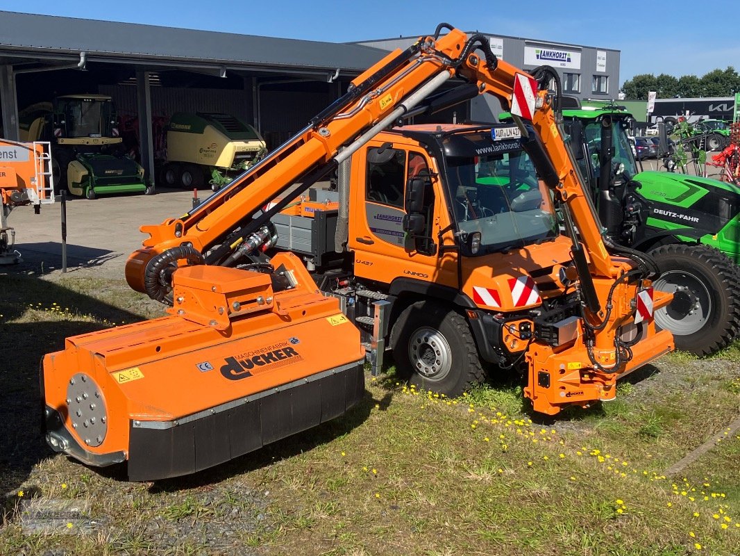 Böschungsmähgerät des Typs Dücker DUA 800 + VMS 1200, Neumaschine in Aurich (Bild 1)
