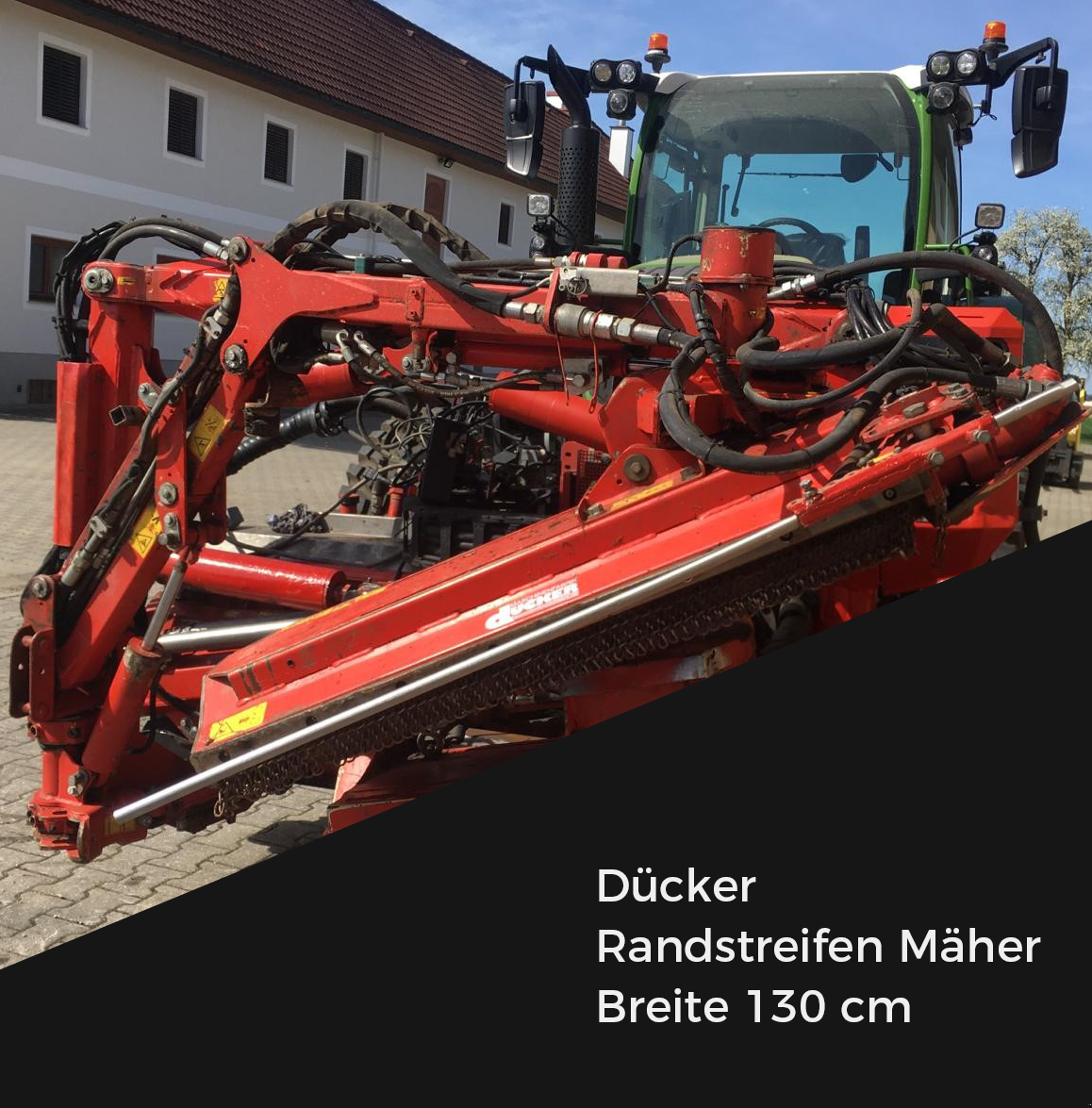 Böschungsmähgerät du type Dücker RSM 13, Gebrauchtmaschine en Vorchdorf (Photo 1)