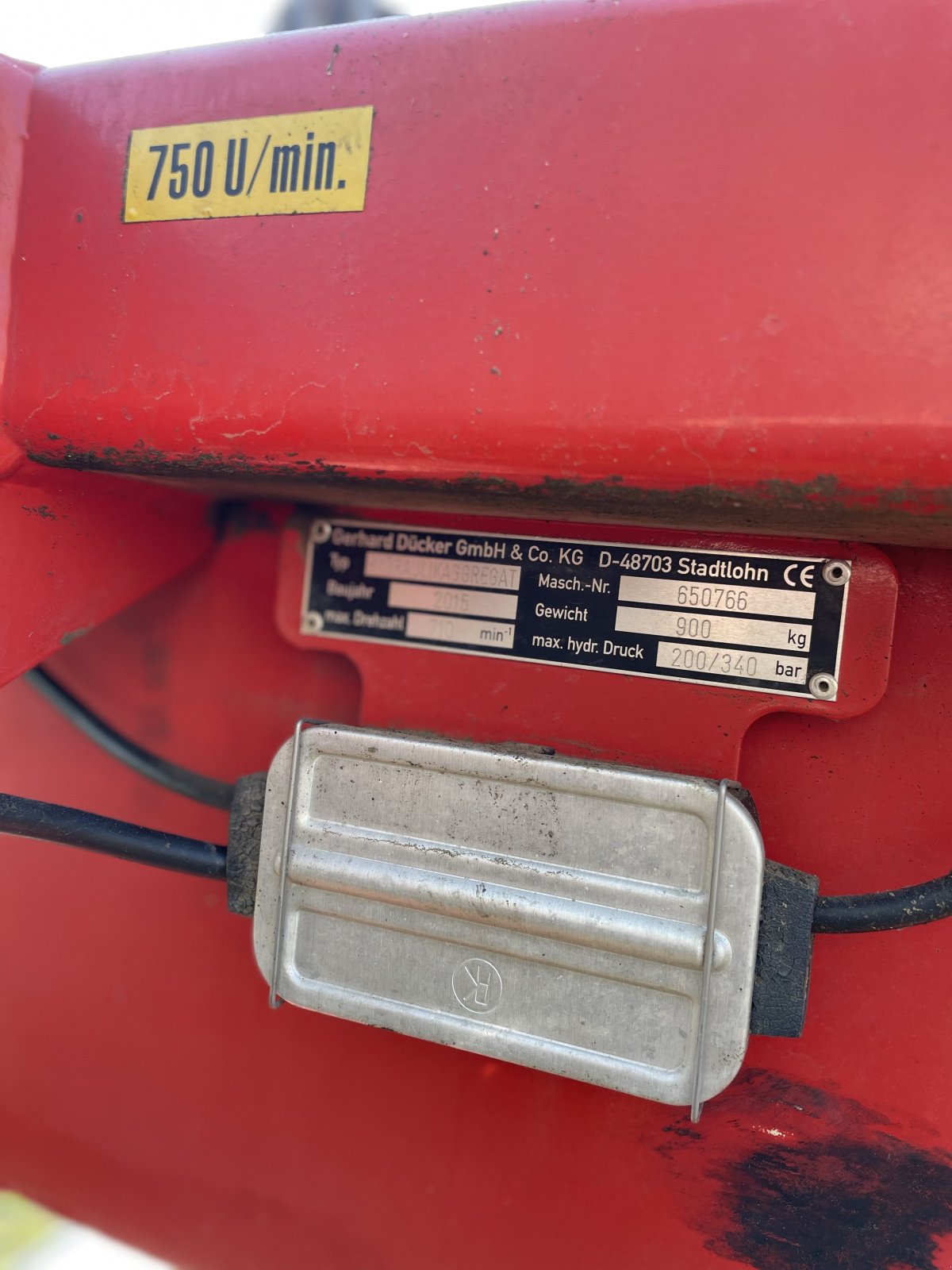 Böschungsmähgerät a típus Dücker UNA 600, Gebrauchtmaschine ekkor: Burgbernheim  (Kép 17)