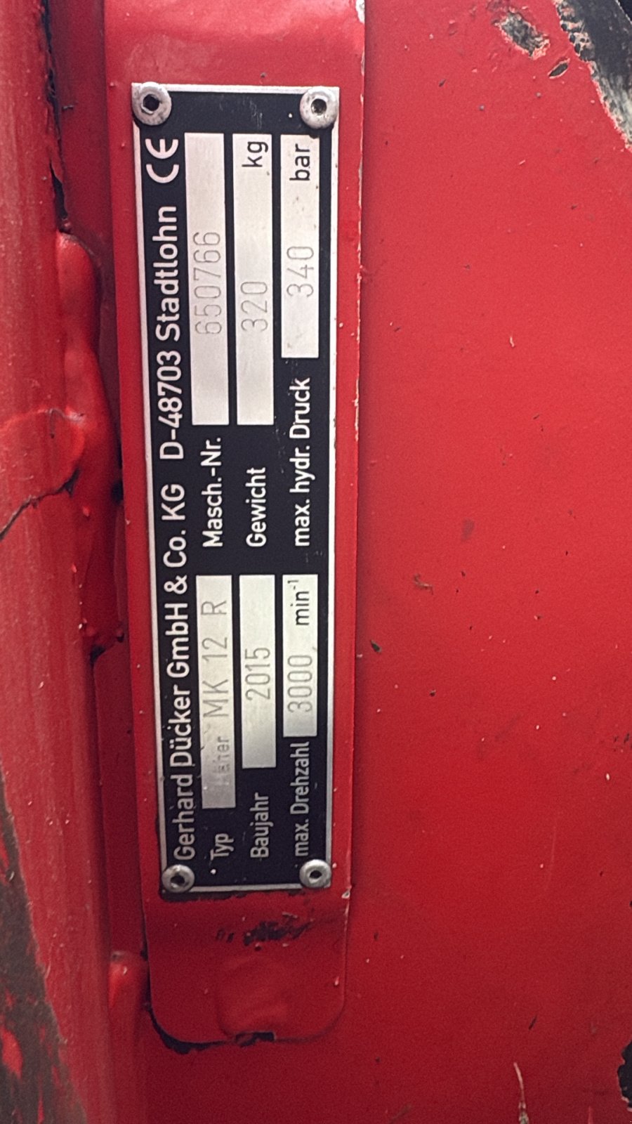 Böschungsmähgerät a típus Dücker UNA 600, Gebrauchtmaschine ekkor: Burgbernheim  (Kép 23)