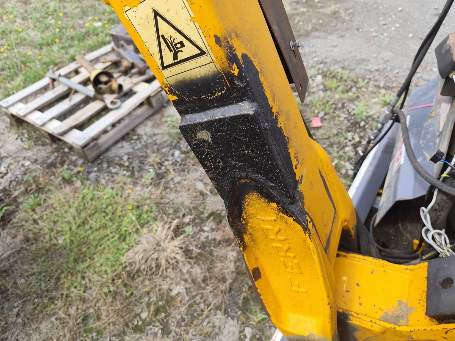 Böschungsmähgerät Türe ait Ferri Epareuse, Gebrauchtmaschine içinde Le Horps (resim 11)