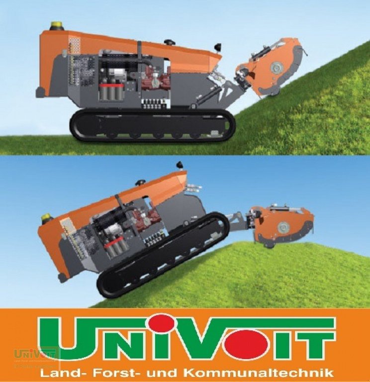 Böschungsmähgerät des Typs Ferri Mähraupe ferngesteuert Forstmulcher Schlegelmulcher Mulchraupe, Gebrauchtmaschine in Warmensteinach (Bild 14)