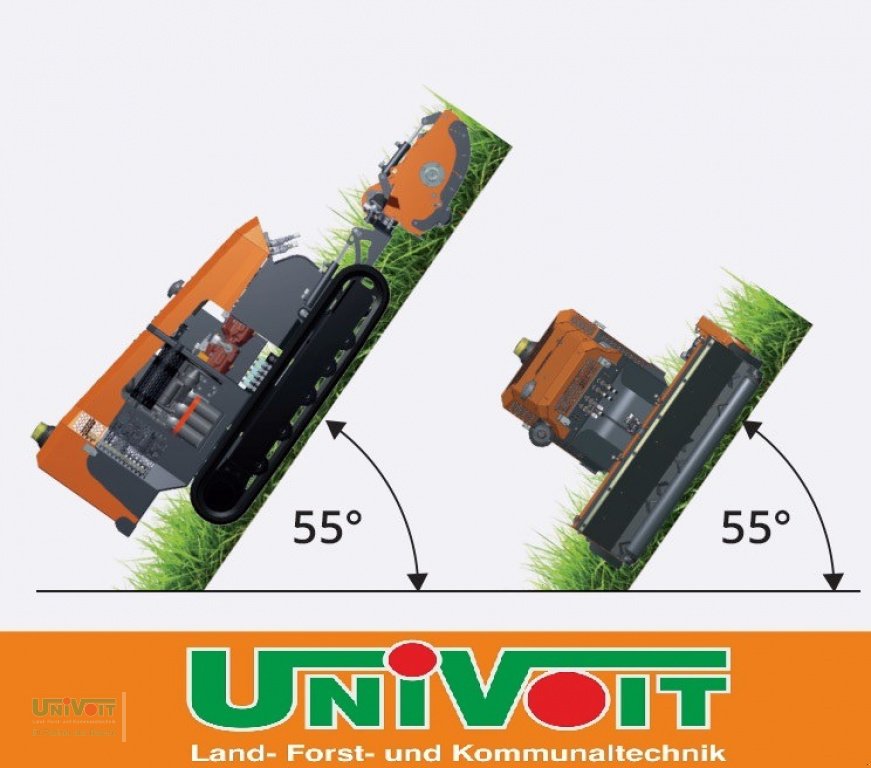 Böschungsmähgerät des Typs Ferri Mähraupe ferngesteuert Forstmulcher Schlegelmulcher Mulchraupe, Gebrauchtmaschine in Warmensteinach (Bild 15)