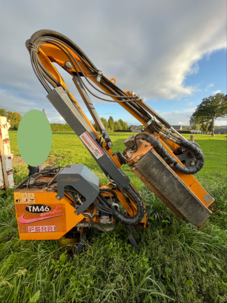 Böschungsmähgerät typu Ferri TM46, Gebrauchtmaschine v MALESTROIT (Obrázek 1)