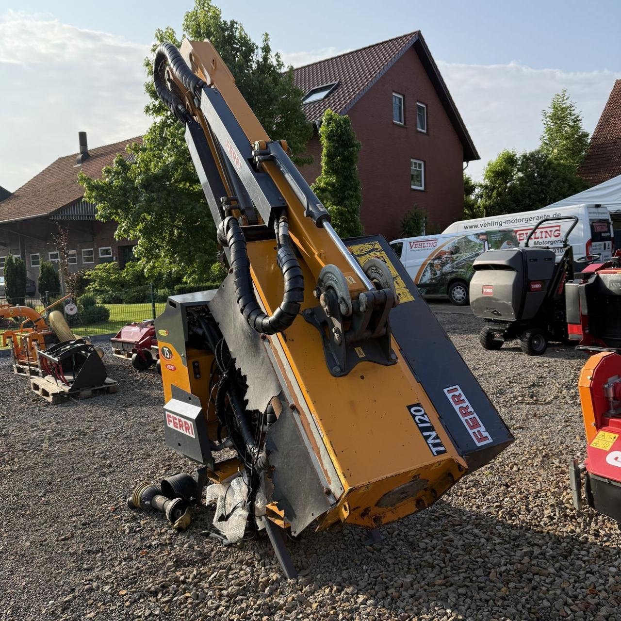 Böschungsmähgerät des Typs Ferri TS 610 inkl. TN 120, Gebrauchtmaschine in Meerbeck (Bild 4)