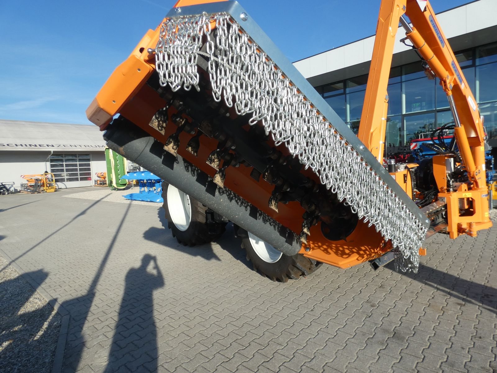 Böschungsmähgerät des Typs Fiedler FFA 700, Vorführmaschine in Schlitters (Bild 13)