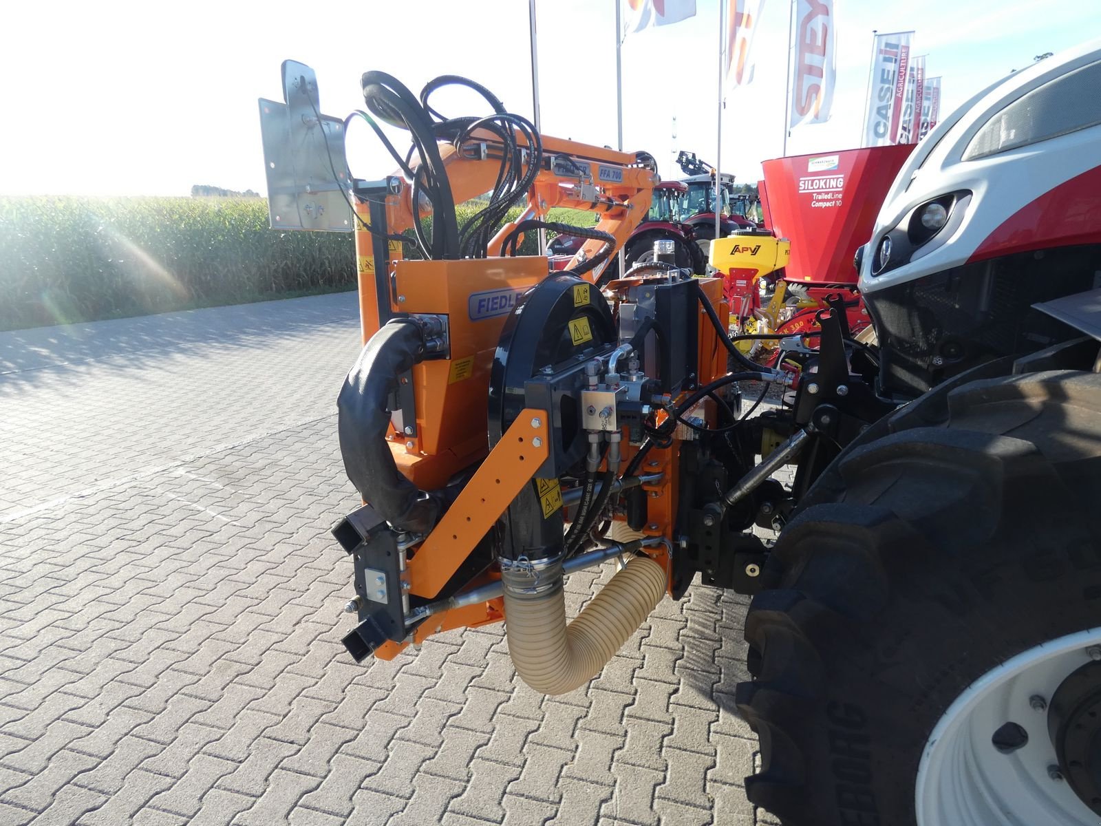 Böschungsmähgerät des Typs Fiedler FFA 700, Vorführmaschine in Schlitters (Bild 7)