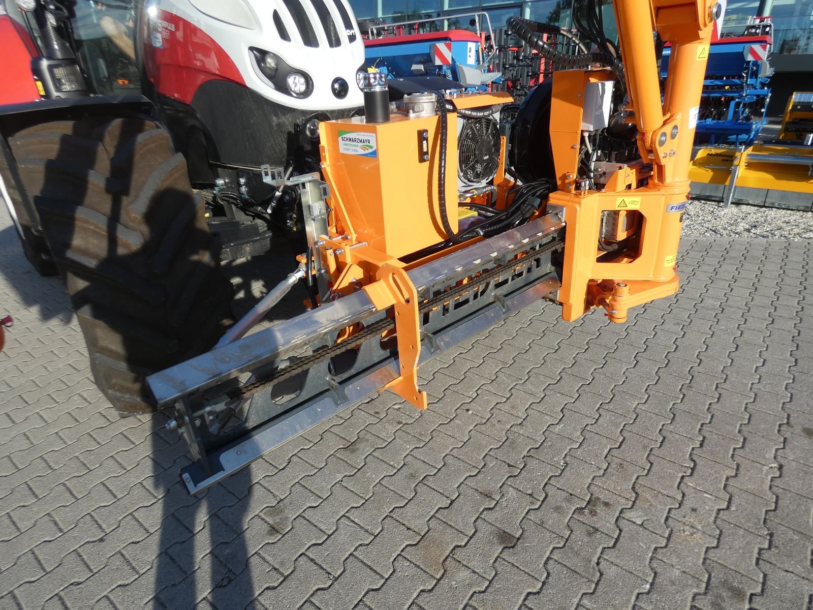 Böschungsmähgerät des Typs Fiedler FFA 700, Vorführmaschine in Schlitters (Bild 14)