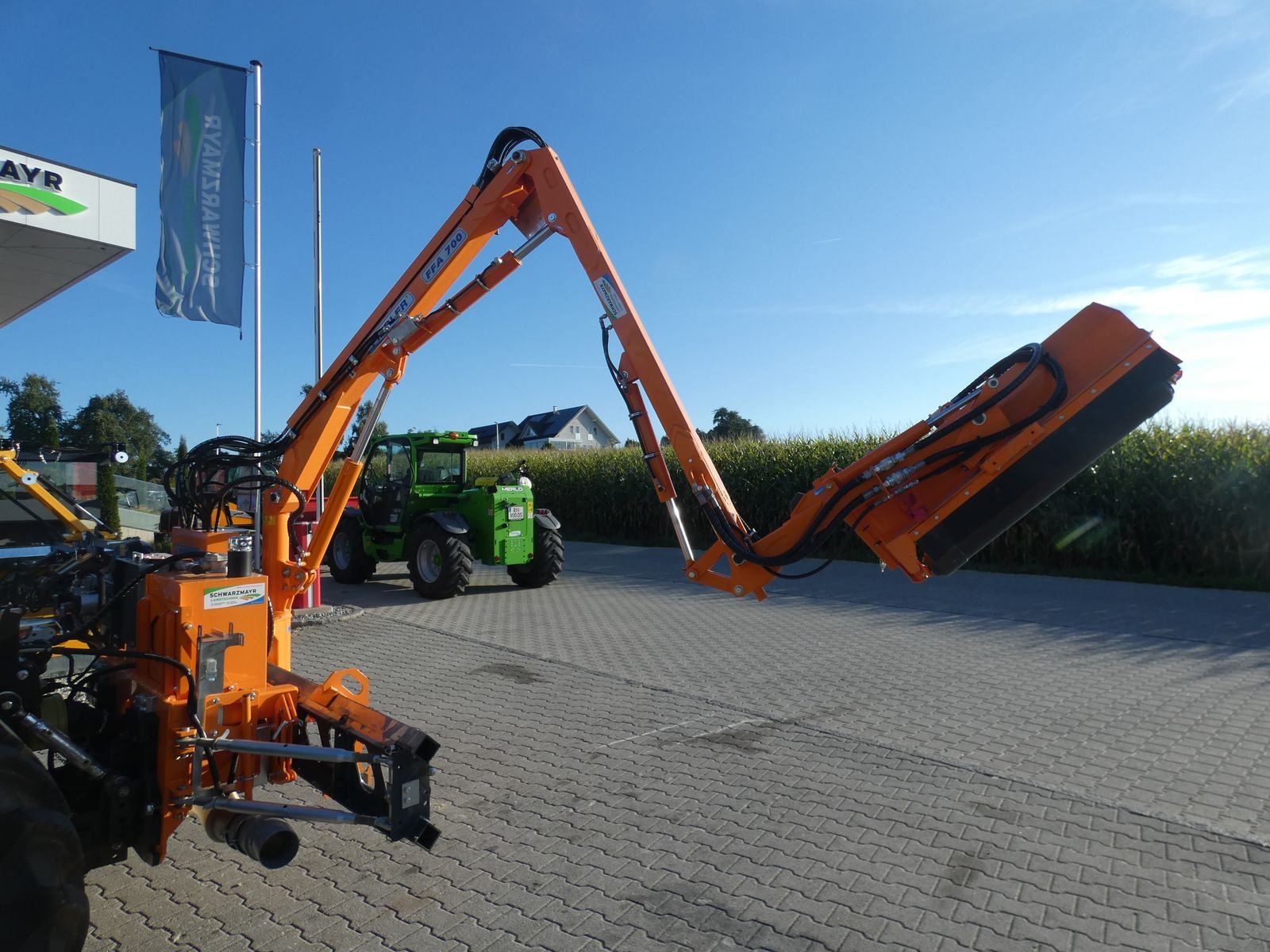 Böschungsmähgerät des Typs Fiedler FFA 700, Vorführmaschine in Schlitters (Bild 15)