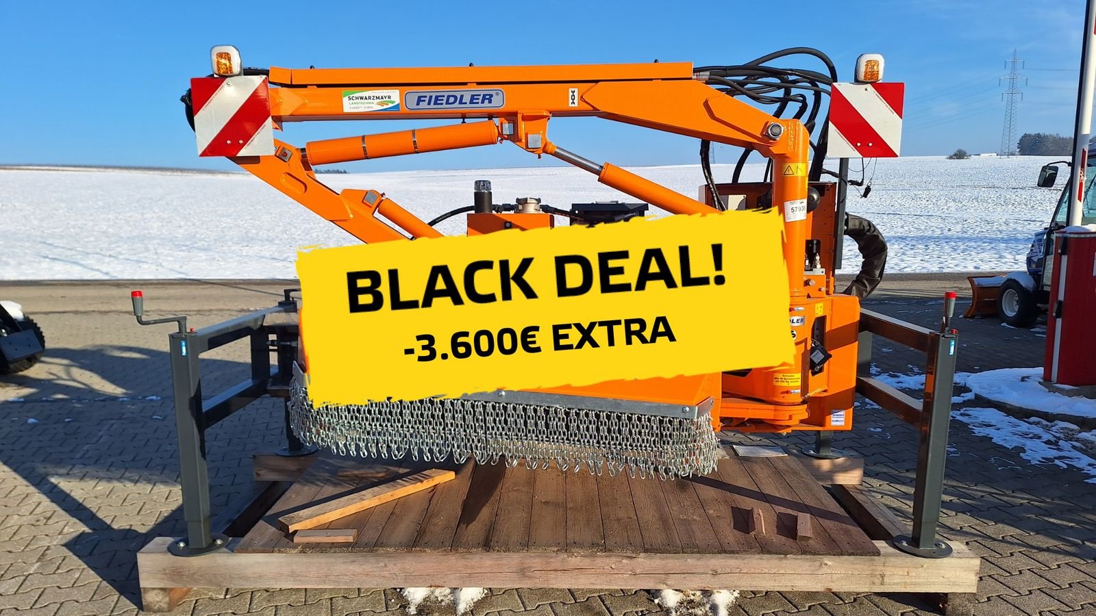 Böschungsmähgerät tip Fiedler Frontausleger FFA500, Neumaschine in Schlitters (Poză 2)