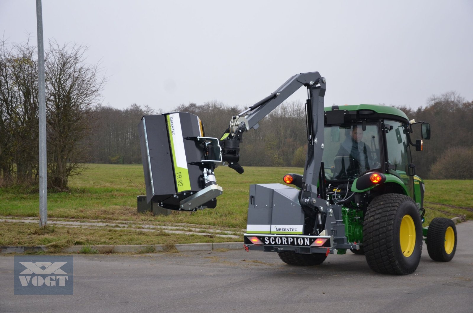 Böschungsmähgerät tip Greentec SCORPION 430-4 Plus Auslegemulcher inkl. Mulchkopf GREENTEC FR92, Gebrauchtmaschine in Schmallenberg (Poză 3)