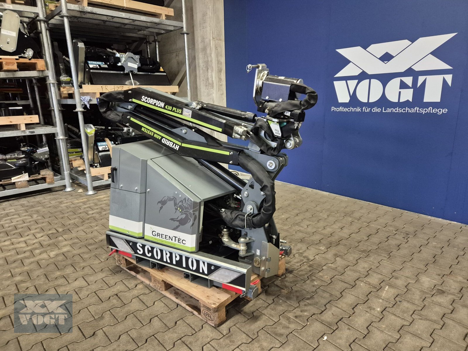 Böschungsmähgerät tip Greentec SCORPION 430-4 Plus Auslegemulcher inkl. Mulchkopf GREENTEC FR92, Gebrauchtmaschine in Schmallenberg (Poză 5)