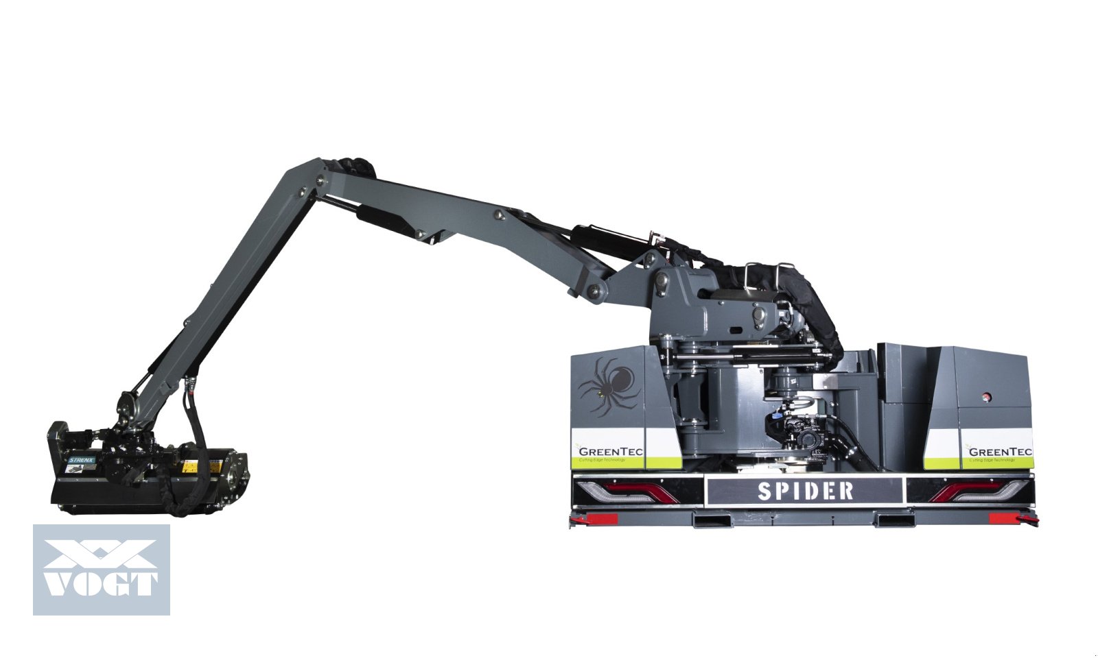 Böschungsmähgerät des Typs Greentec SPIDER 720-8PLUS mit Mulchkopf FR162PLUS Auslegemulcher, Neumaschine in Schmallenberg (Bild 3)