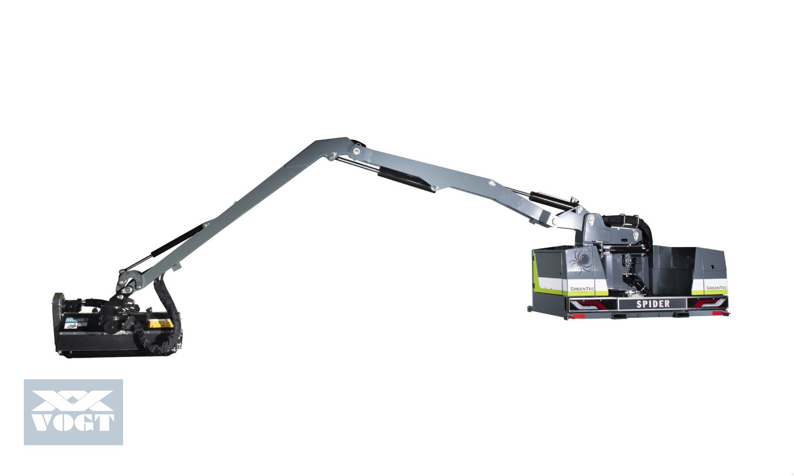 Böschungsmähgerät des Typs Greentec SPIDER 720-8PLUS mit Mulchkopf FR162PLUS Auslegemulcher, Neumaschine in Schmallenberg (Bild 4)