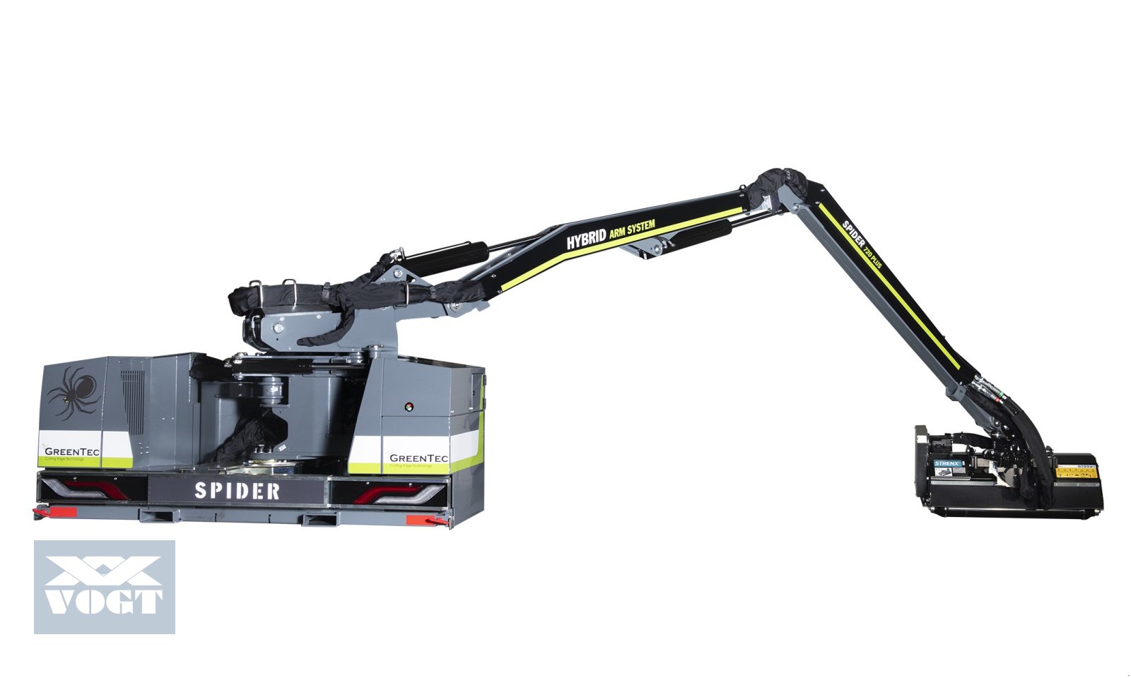 Böschungsmähgerät des Typs Greentec SPIDER 720-8PLUS mit Mulchkopf FR162PLUS Auslegemulcher, Neumaschine in Schmallenberg (Bild 7)