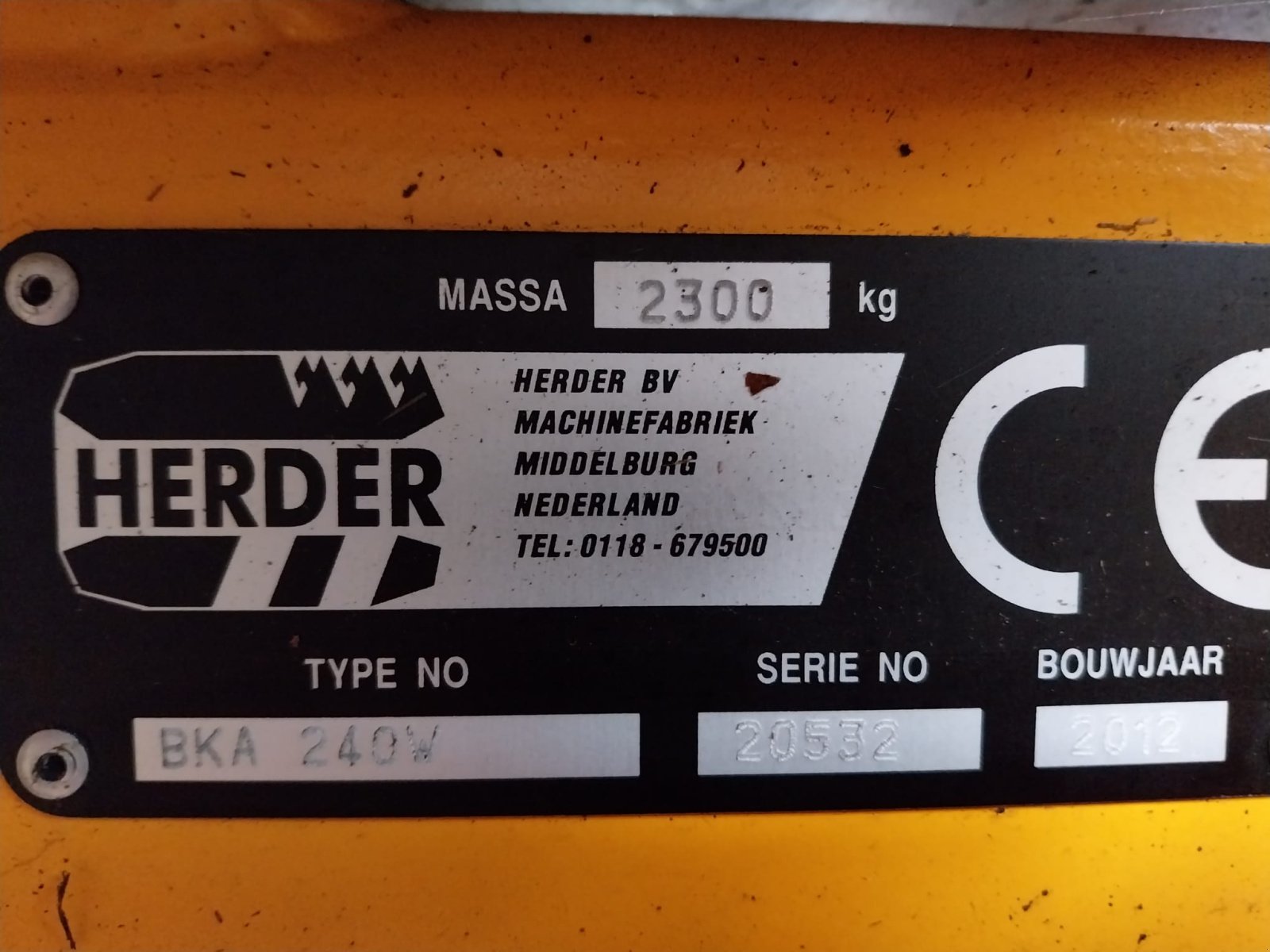 Böschungsmähgerät des Typs Herder BKA240, Gebrauchtmaschine in Pfaffing (Bild 11)