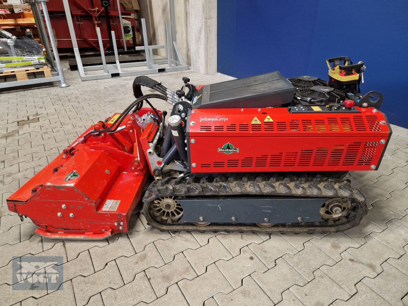 Böschungsmähgerät typu Herkules Multitec 23i RC Mulchraupe /Geräteträger mit Mulchkopf-Gebrauchtgerät-, Gebrauchtmaschine v Schmallenberg (Obrázek 8)