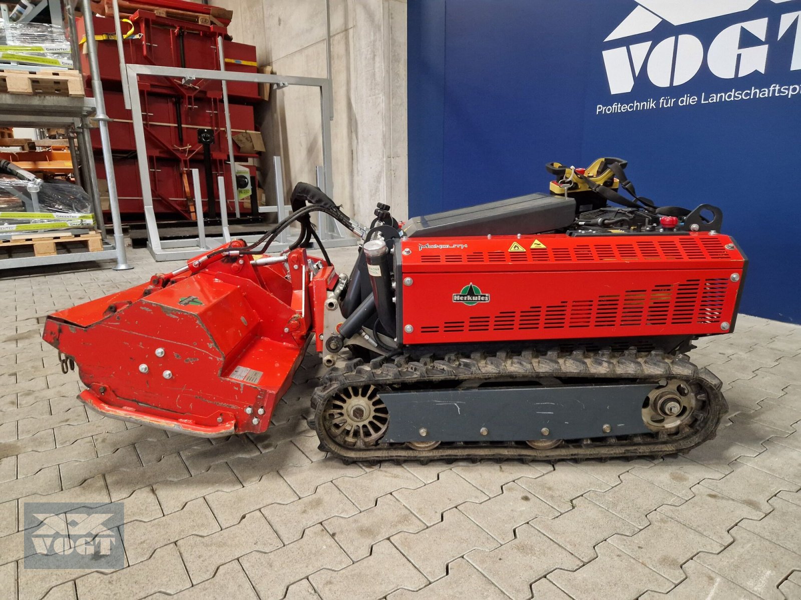 Böschungsmähgerät typu Herkules Multitec 23i RC Mulchraupe /Geräteträger mit Mulchkopf-Gebrauchtgerät-, Gebrauchtmaschine v Schmallenberg (Obrázek 10)