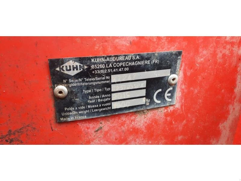 Böschungsmähgerät от тип Kuhn EP5783SPA, Gebrauchtmaschine в ANTIGNY (Снимка 11)