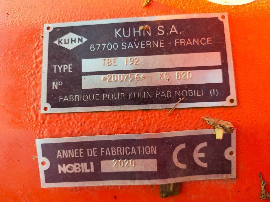 Böschungsmähgerät vrste Kuhn TBE 192, Gebrauchtmaschine v Le Horps (Slika 10)