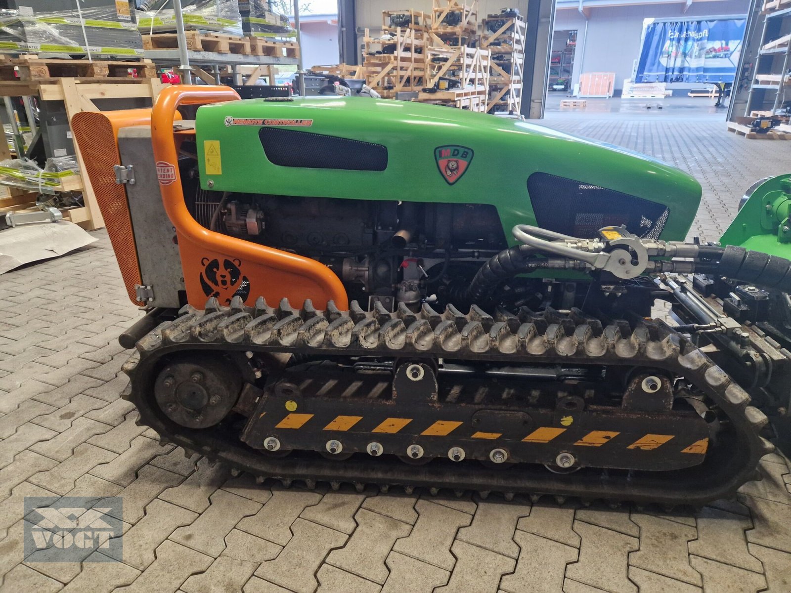 Böschungsmähgerät Türe ait MDB LV500 Mulchraupe /Mähraupe inkl. Dragone V-130 Schlegelmulcher, Gebrauchtmaschine içinde Schmallenberg (resim 5)