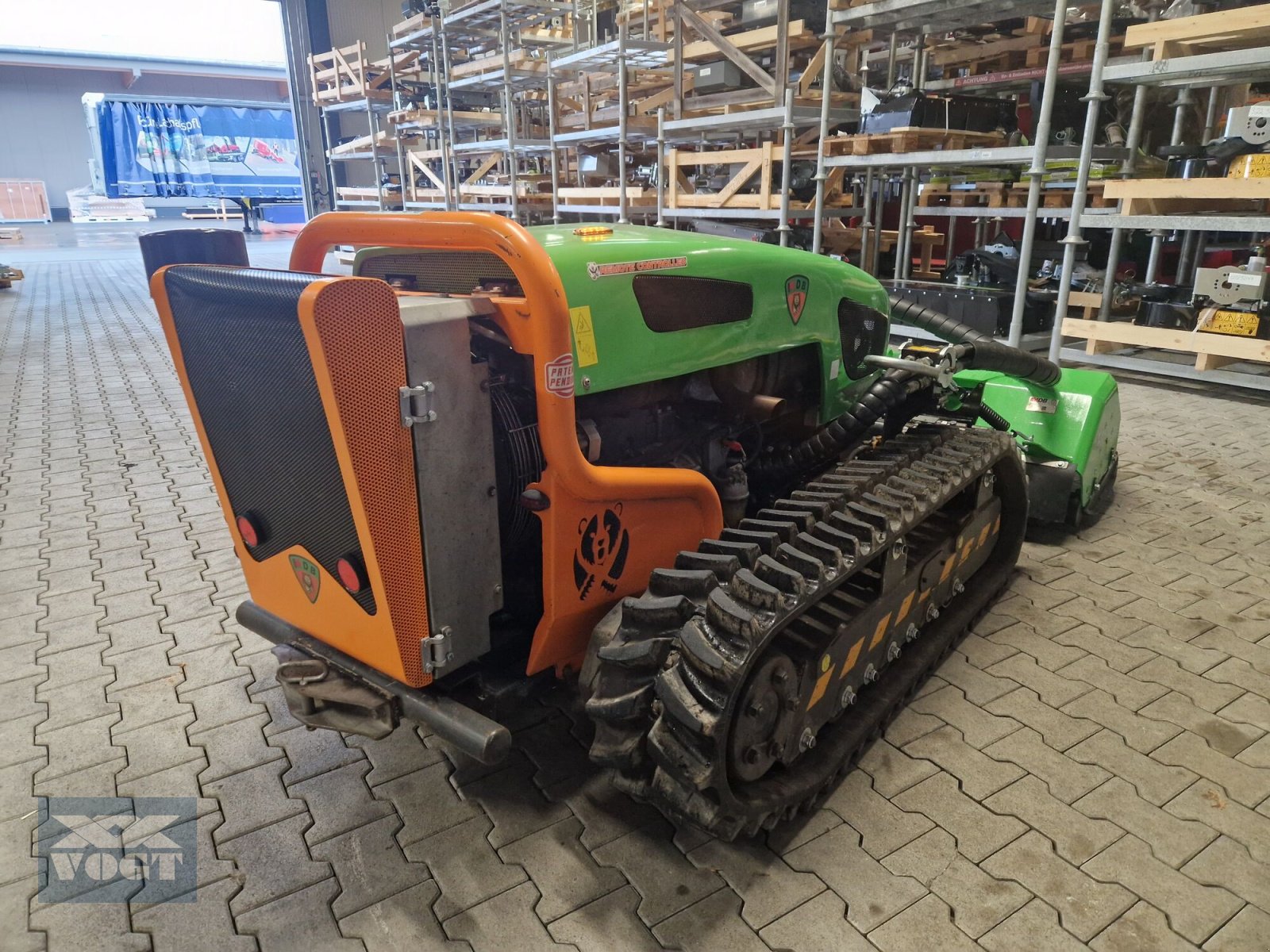 Böschungsmähgerät Türe ait MDB LV500 Mulchraupe /Mähraupe inkl. Dragone V-130 Schlegelmulcher, Gebrauchtmaschine içinde Schmallenberg (resim 7)