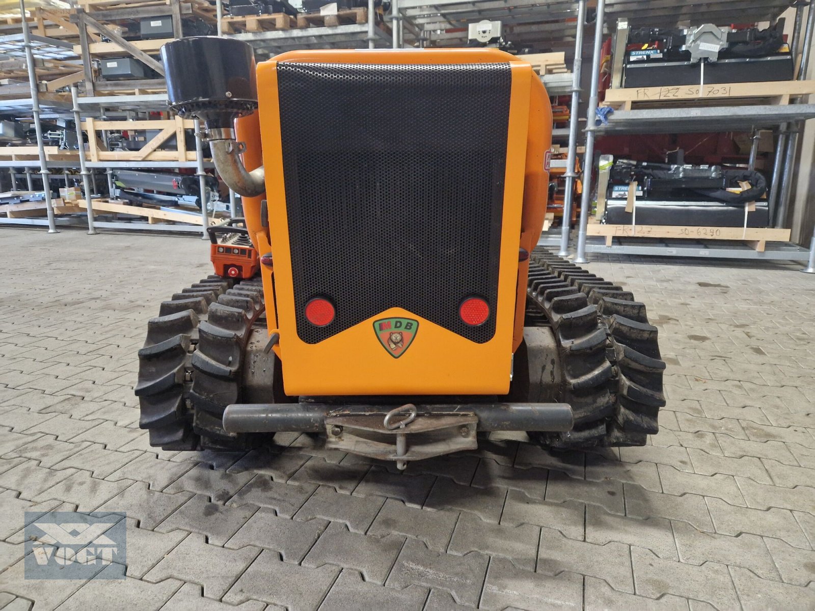 Böschungsmähgerät Türe ait MDB LV500 Mulchraupe /Mähraupe inkl. Dragone V-130 Schlegelmulcher, Gebrauchtmaschine içinde Schmallenberg (resim 8)