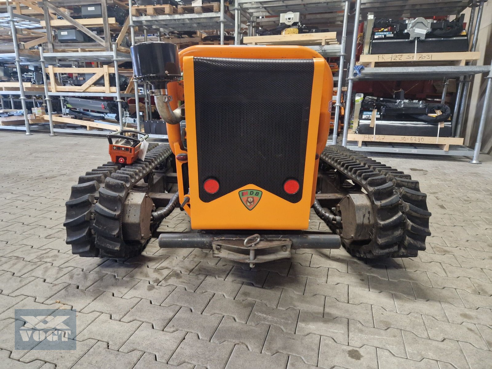 Böschungsmähgerät Türe ait MDB LV500 Mulchraupe /Mähraupe inkl. Dragone V-130 Schlegelmulcher, Gebrauchtmaschine içinde Schmallenberg (resim 9)