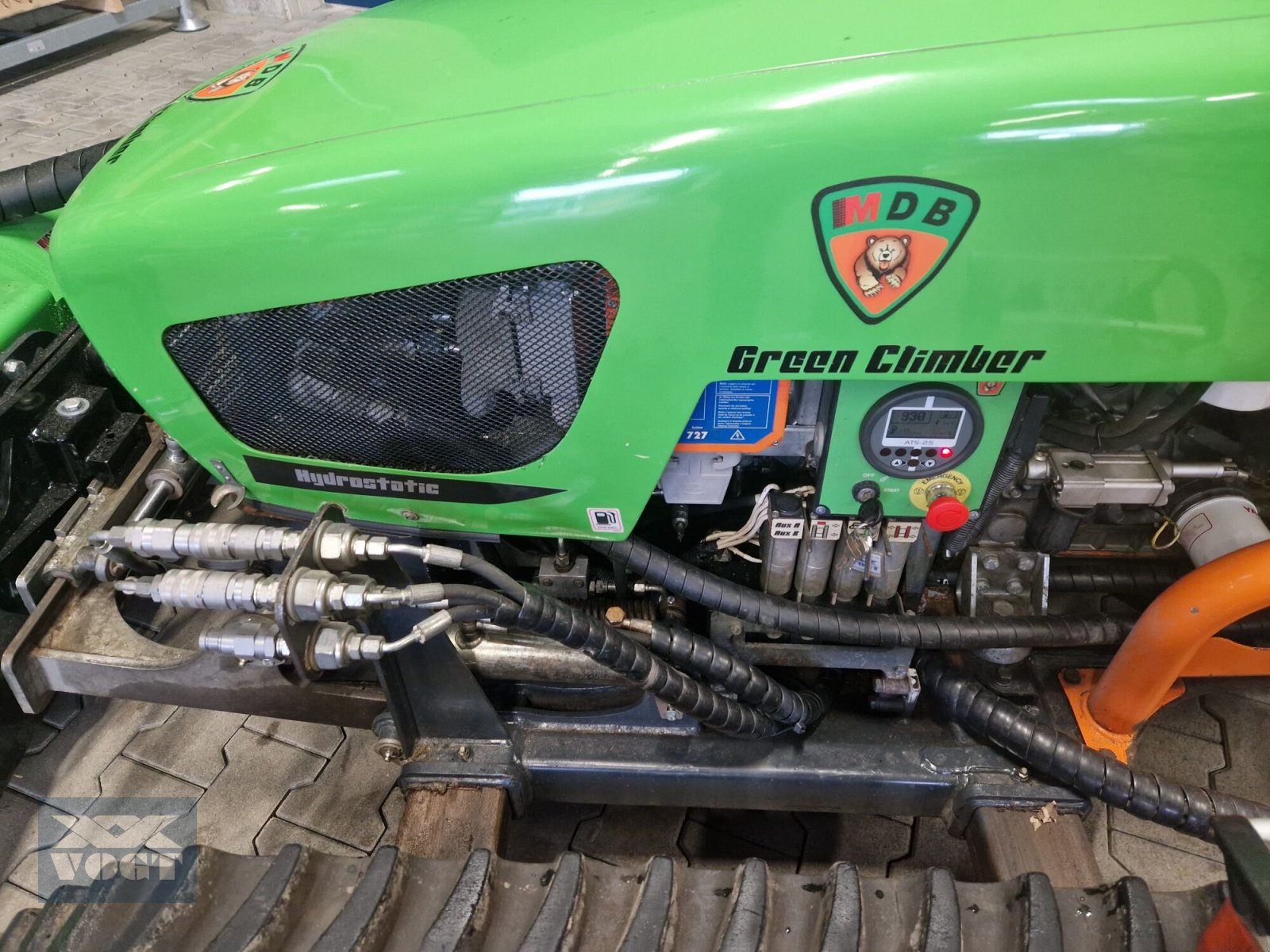 Böschungsmähgerät Türe ait MDB LV500 Mulchraupe /Mähraupe inkl. Dragone V-130 Schlegelmulcher, Gebrauchtmaschine içinde Schmallenberg (resim 10)