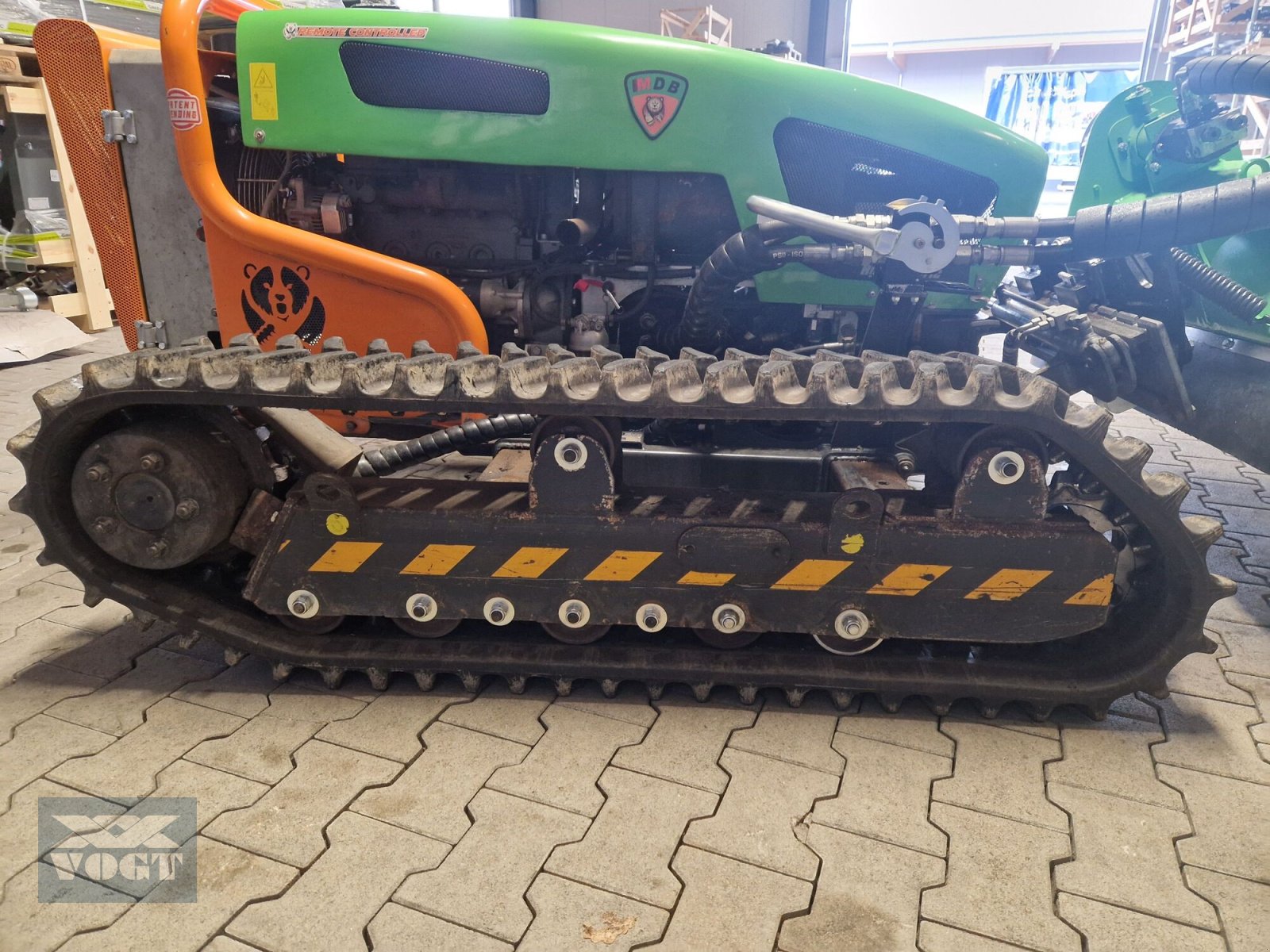 Böschungsmähgerät Türe ait MDB LV500 Mulchraupe /Mähraupe inkl. Dragone V-130 Schlegelmulcher, Gebrauchtmaschine içinde Schmallenberg (resim 19)